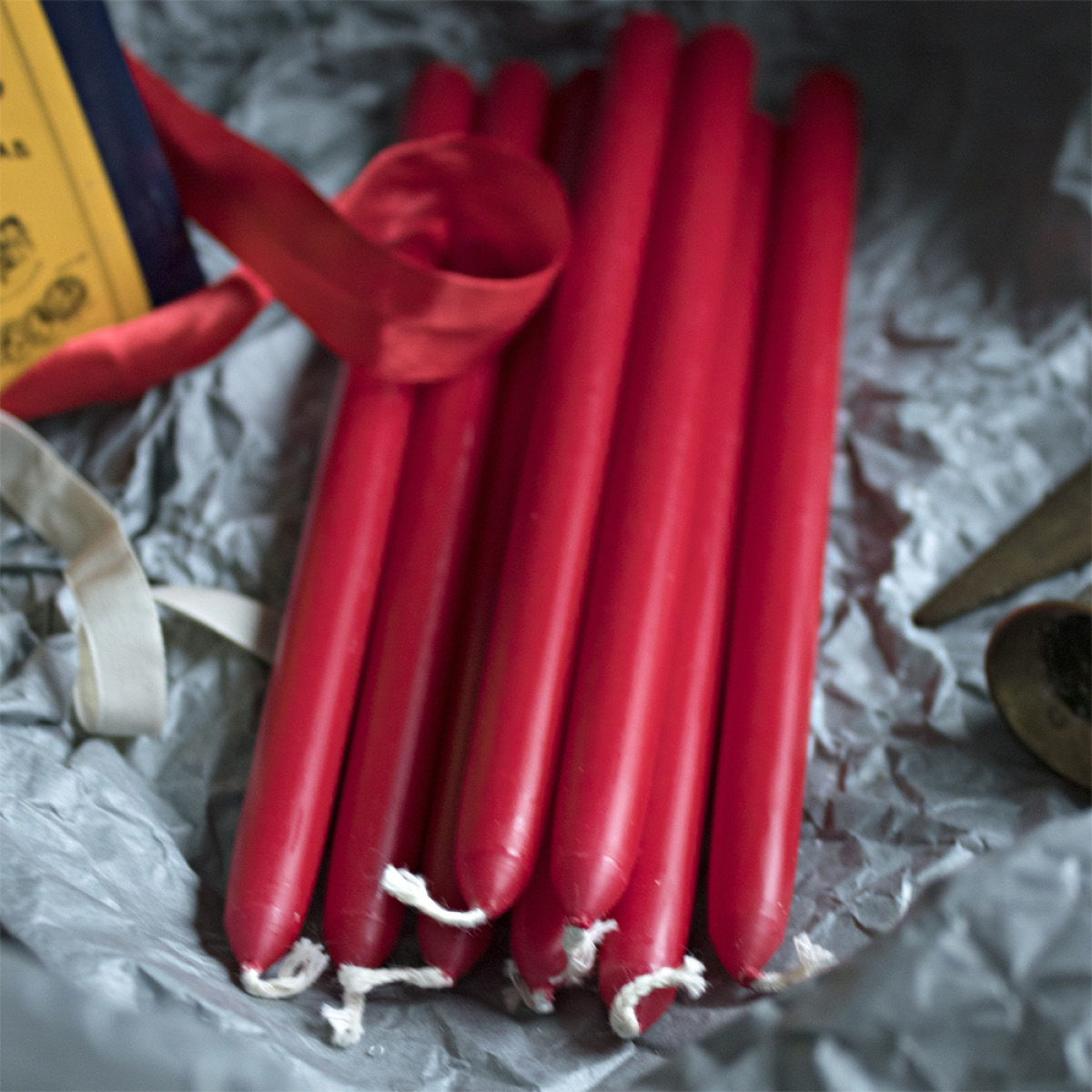 Liljeholmens Birgittalys 22,2 cm 4 stk rød