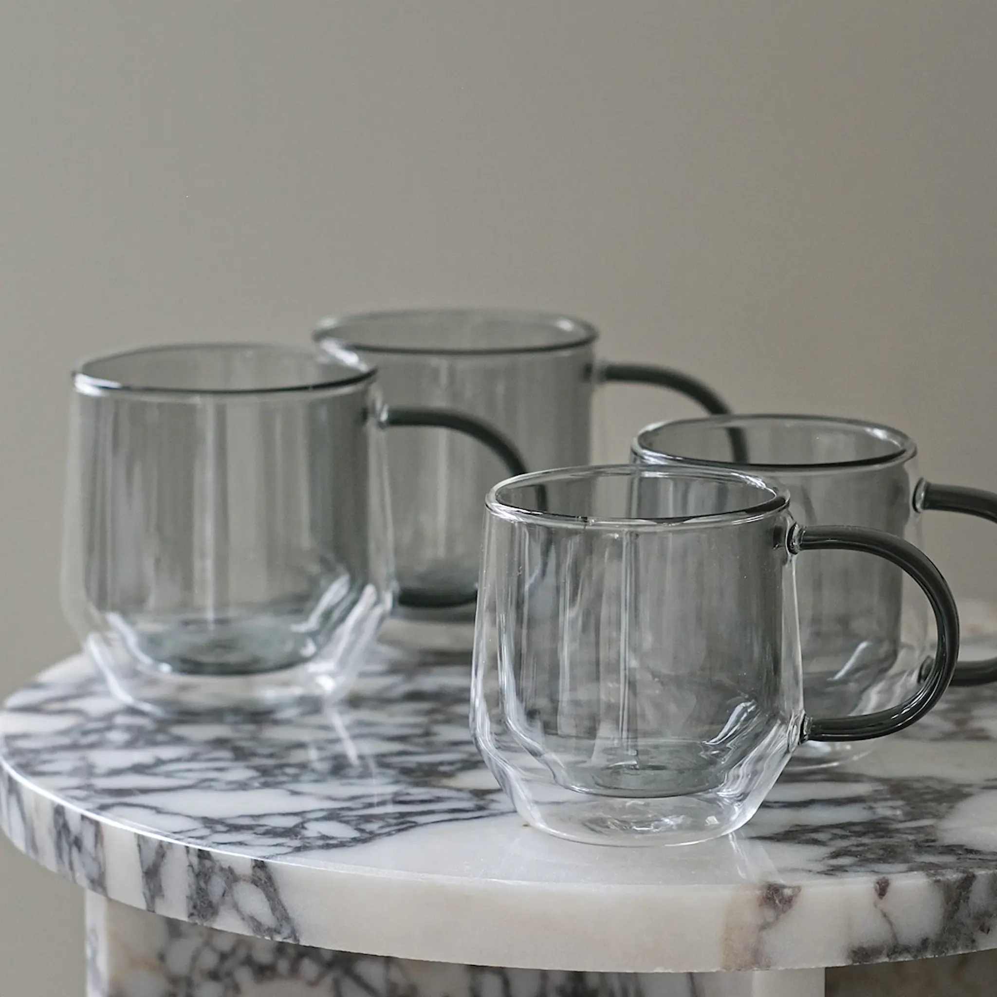 Modern House Lundi mugg 2-pack 28 cl smoke