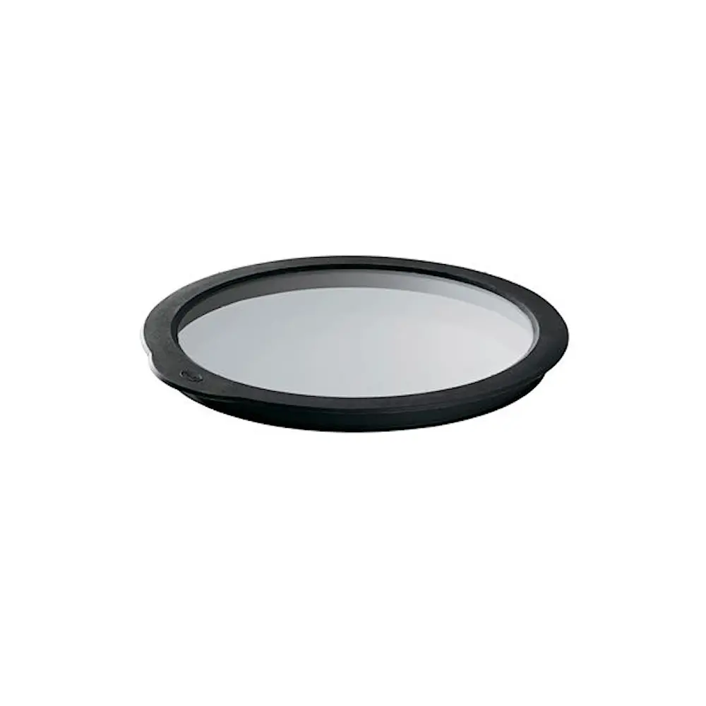 Lasikansi 12 cm Kirkas/Musta