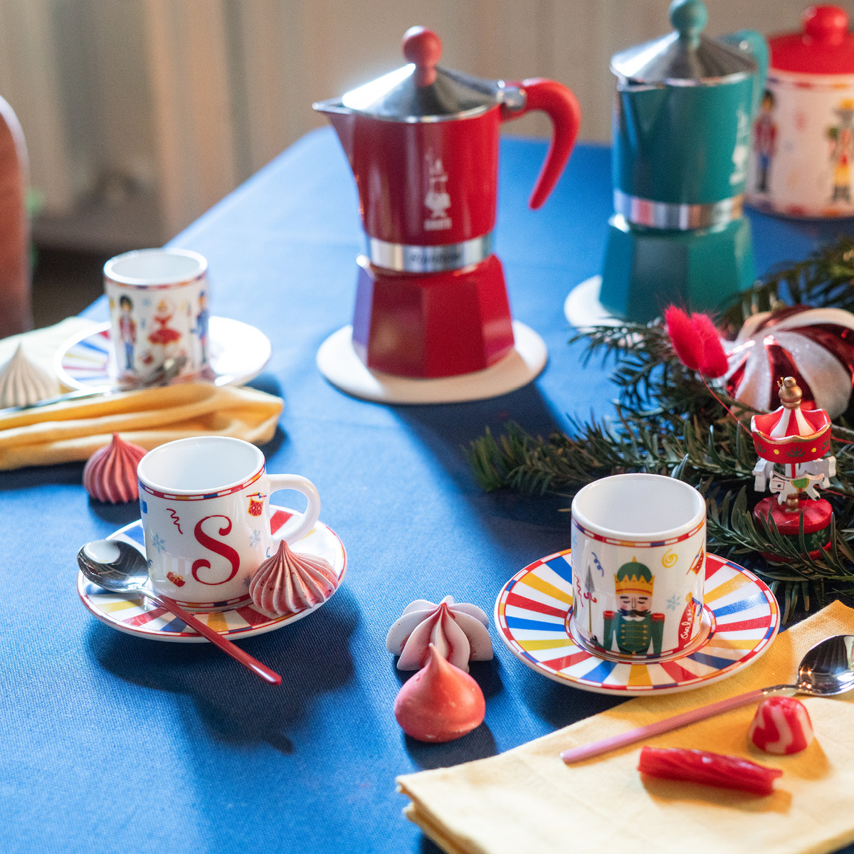 Bialetti Moka Express CC 2024 Mutteripannu 6 kuppia + 2 kuppia 25 cl Punainen