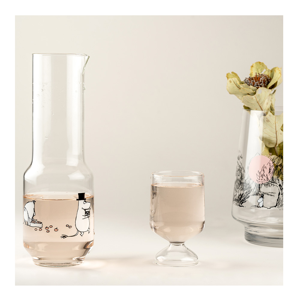 Muurla Mumin Glaskaraff Harvest Time 1,2 L