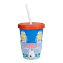 Mumin mugg med sugrör 45 cl Muminhuset