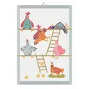 Hönshus handduk 35x50 cm