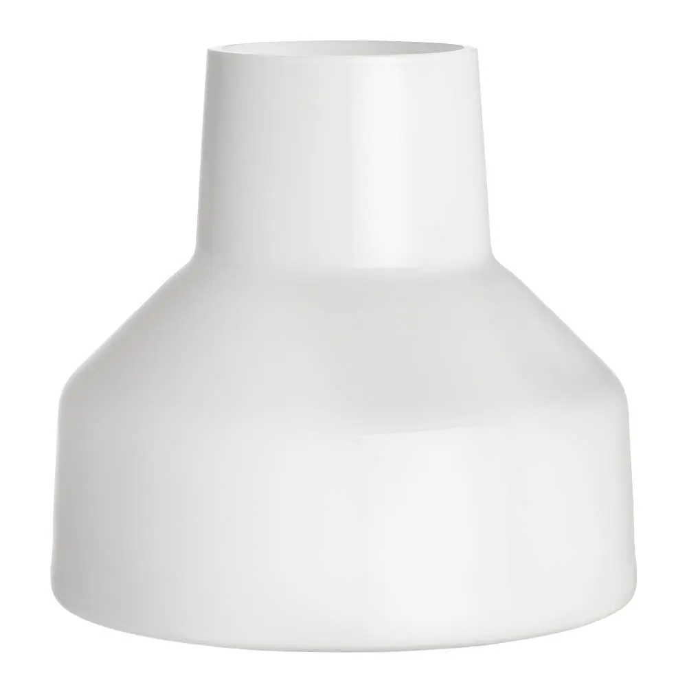 Solare lav vase 22x20 cm hvit