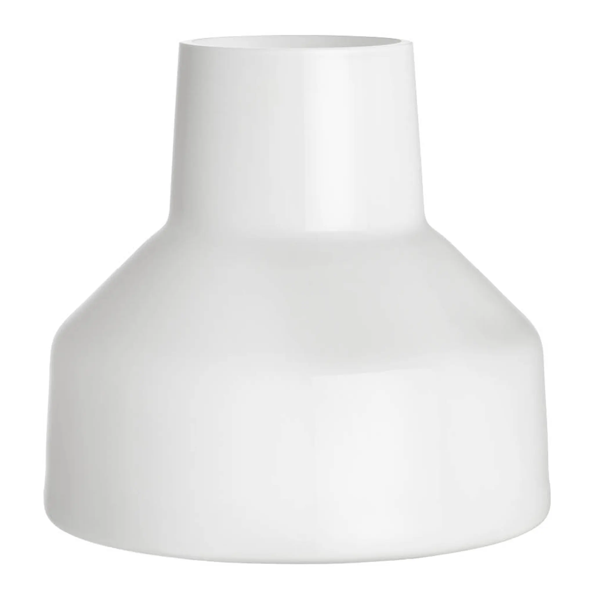 iittala Solare låg vas 22x20 cm vit