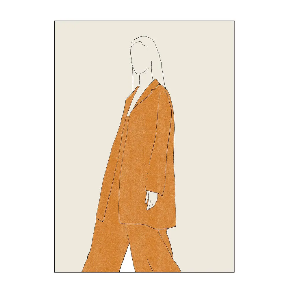 The Poster Club x Chloe Purpero Johnson Juliste 50x70 cm Comfy suit