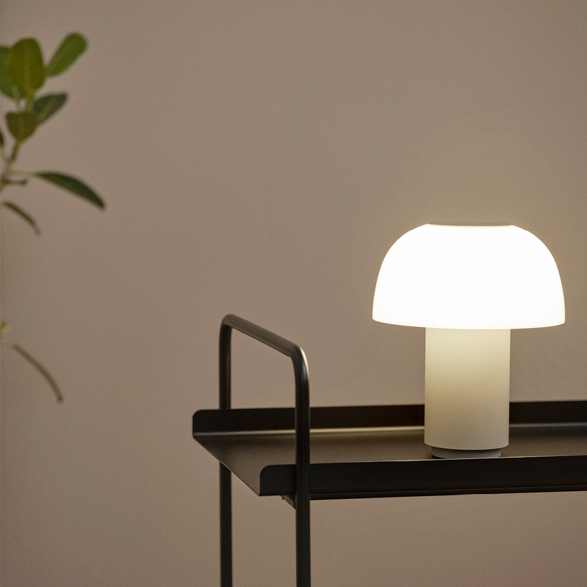 Zone Harvest Moon lampa 22 cm warm grey