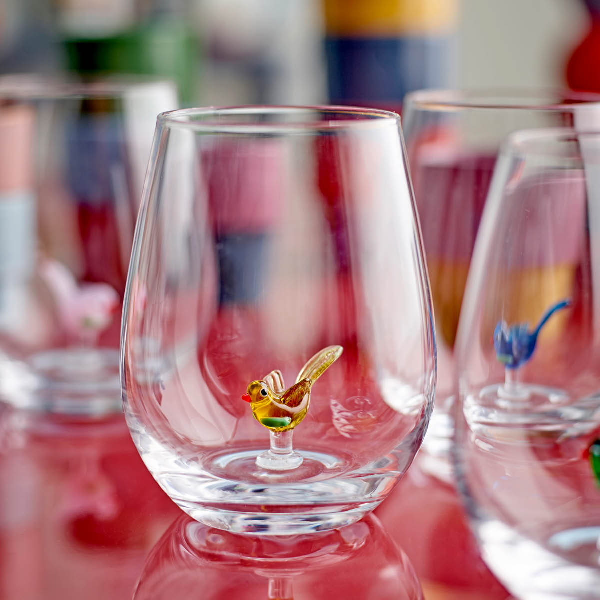 Bloomingville Misa dricksglas 56 cl 4-pack flerfärgad