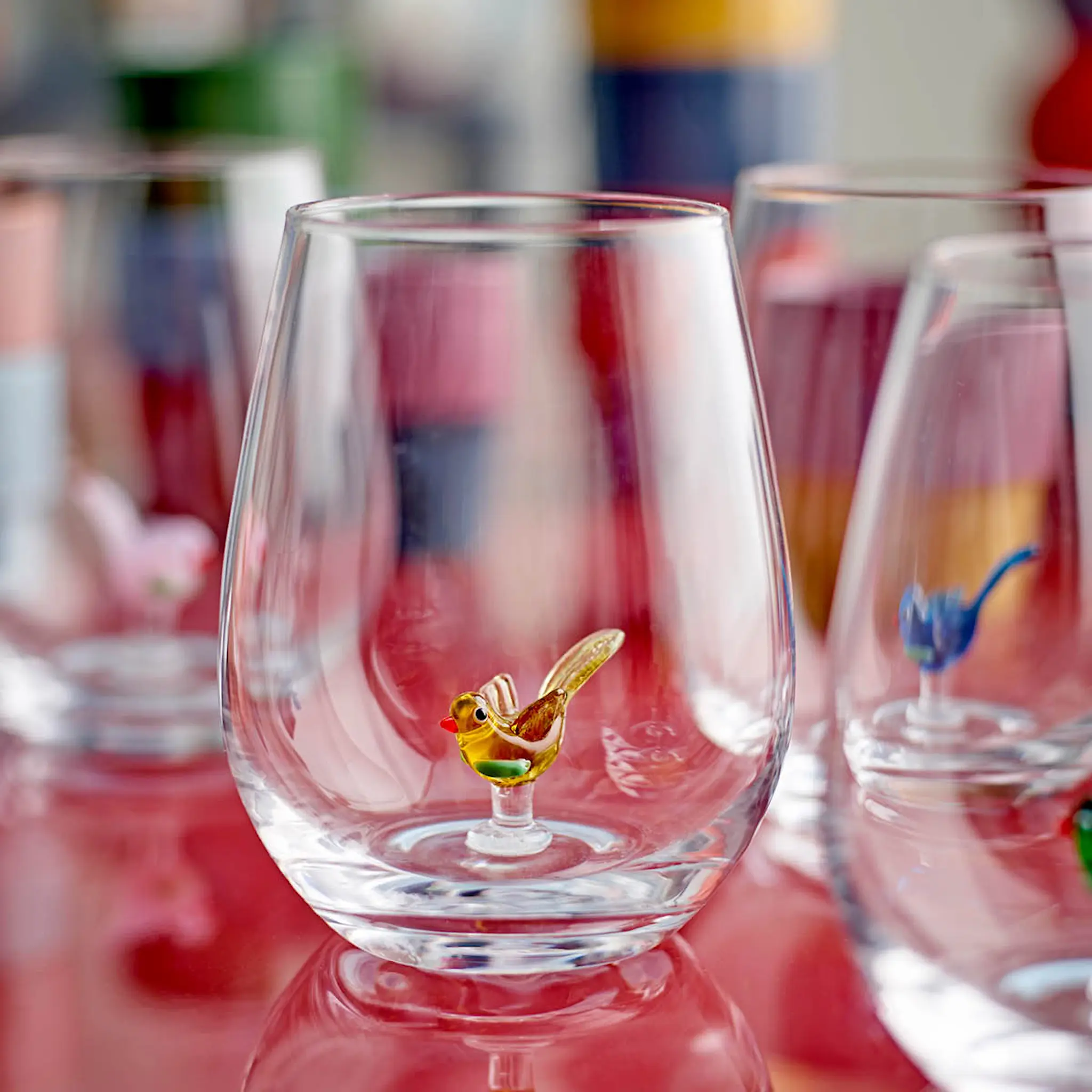Bloomingville Misa dricksglas 56 cl 4-pack flerfärgad