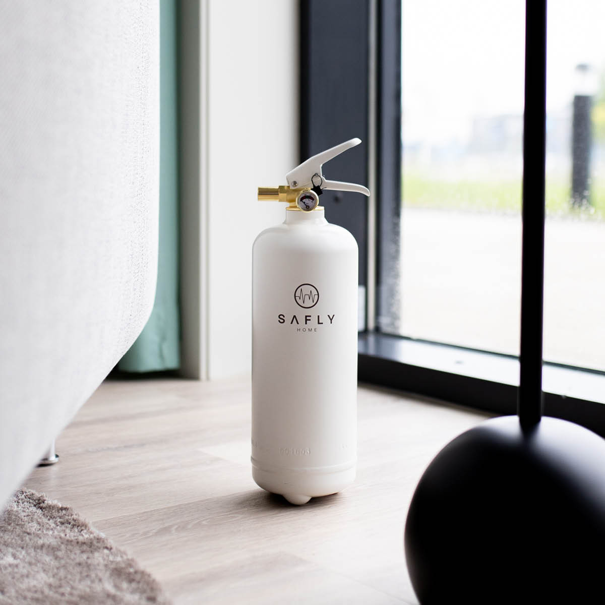 Safly Brandsläckare 2 kg vit