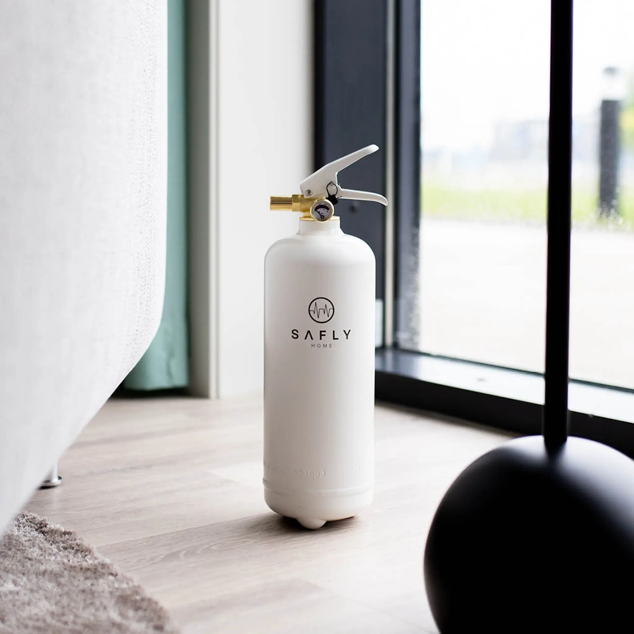 Safly Brandsläckare 2 kg vit