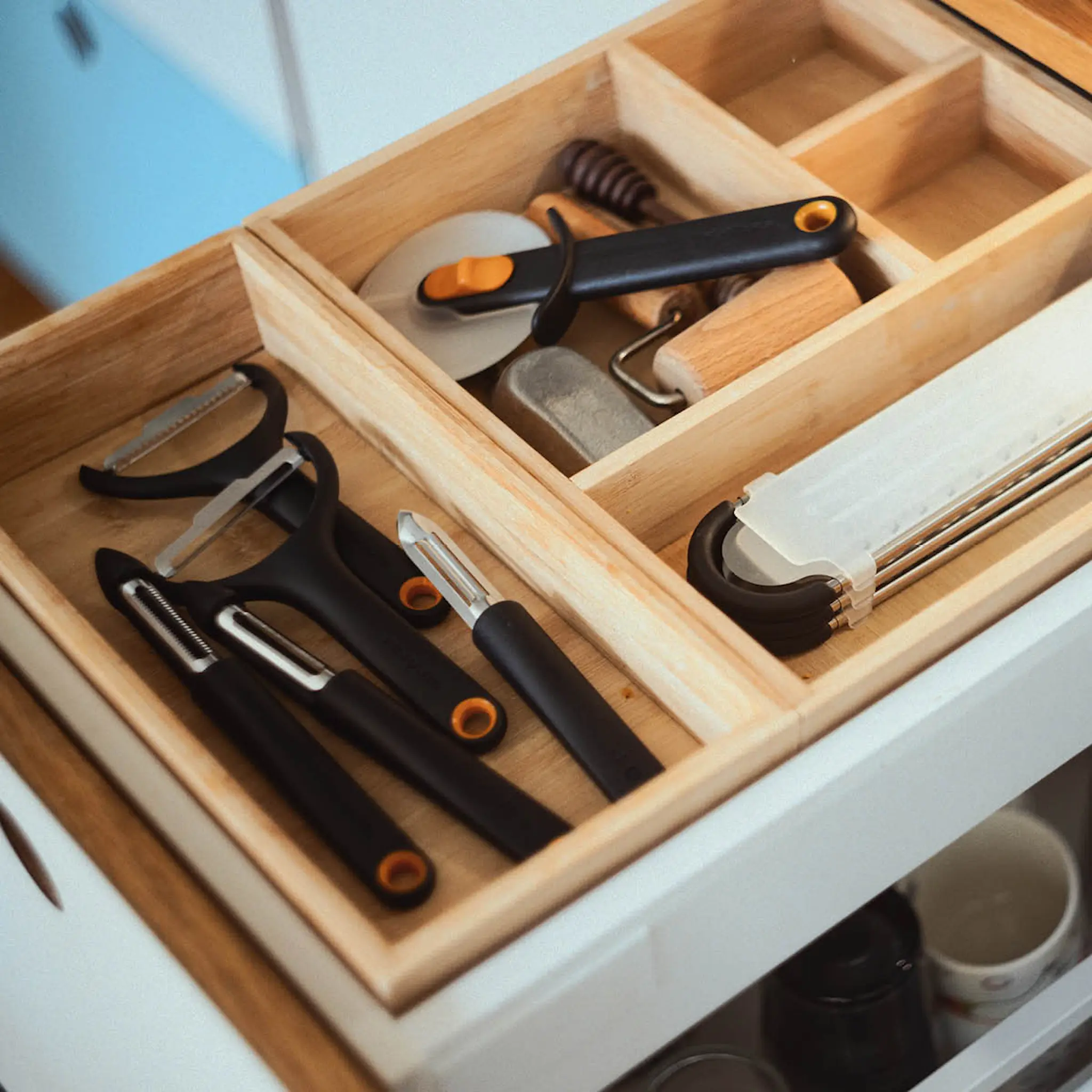 Fiskars Functional Form julienneskreller Y-form 23 cm svart/rustfritt stål