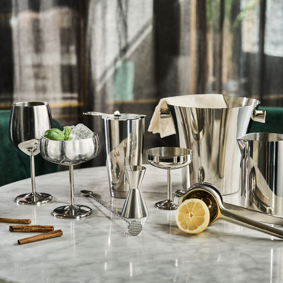 Modern House Sontell Silver vinkylare 4 L borstad