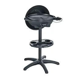 Elektrisk klotgrill med lock 2