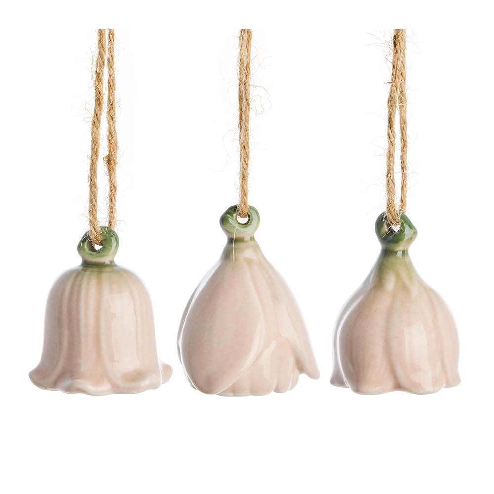 Lene Bjerre Dehlia Riippukoriste kukka 4,5 cm 3 kpl Vaaleanpunainen