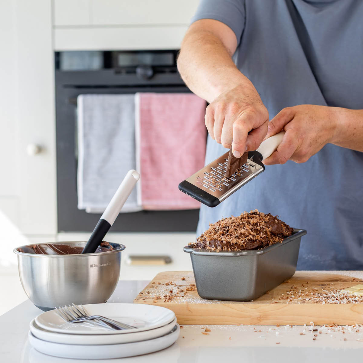 KitchenAid KitchenAid Classic rivjärn medium 30 cm porcelain white