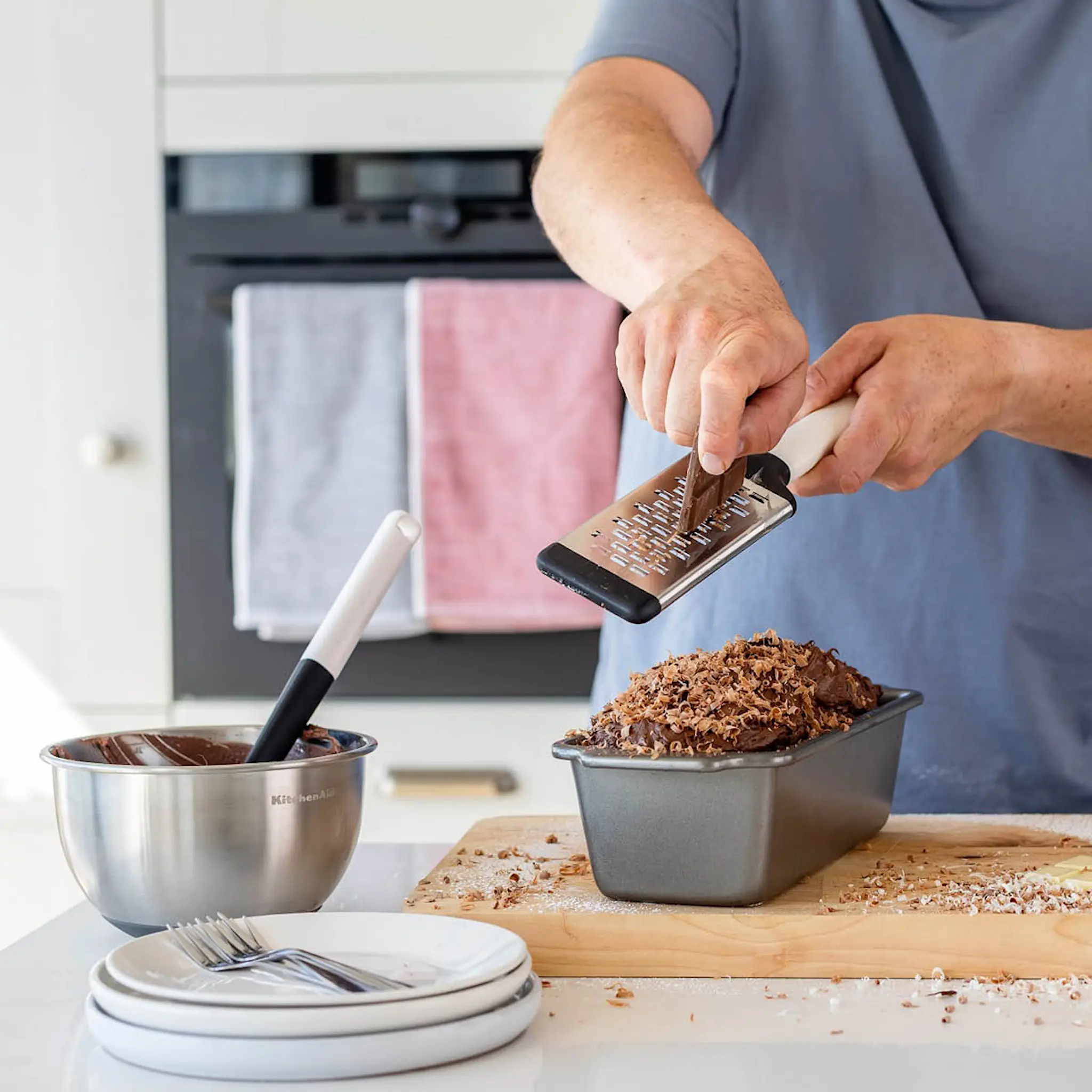 KitchenAid KitchenAid Classic rivjärn medium 30 cm porcelain white