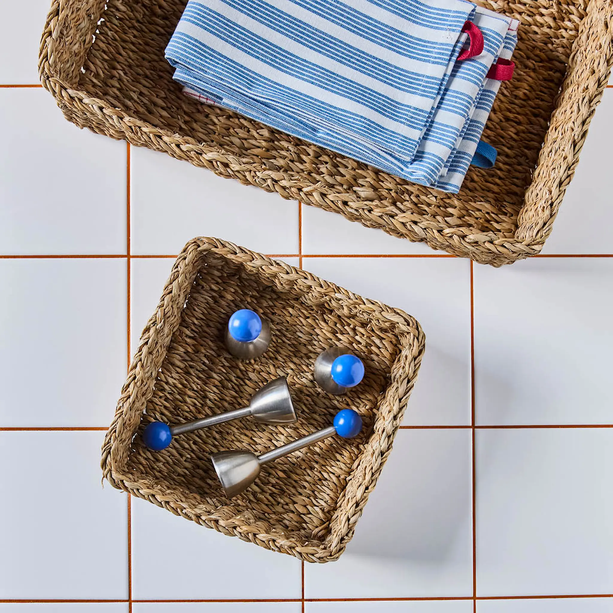 Nicolas Vahé Naba förvaringskorg 21x21 cm sjögräs