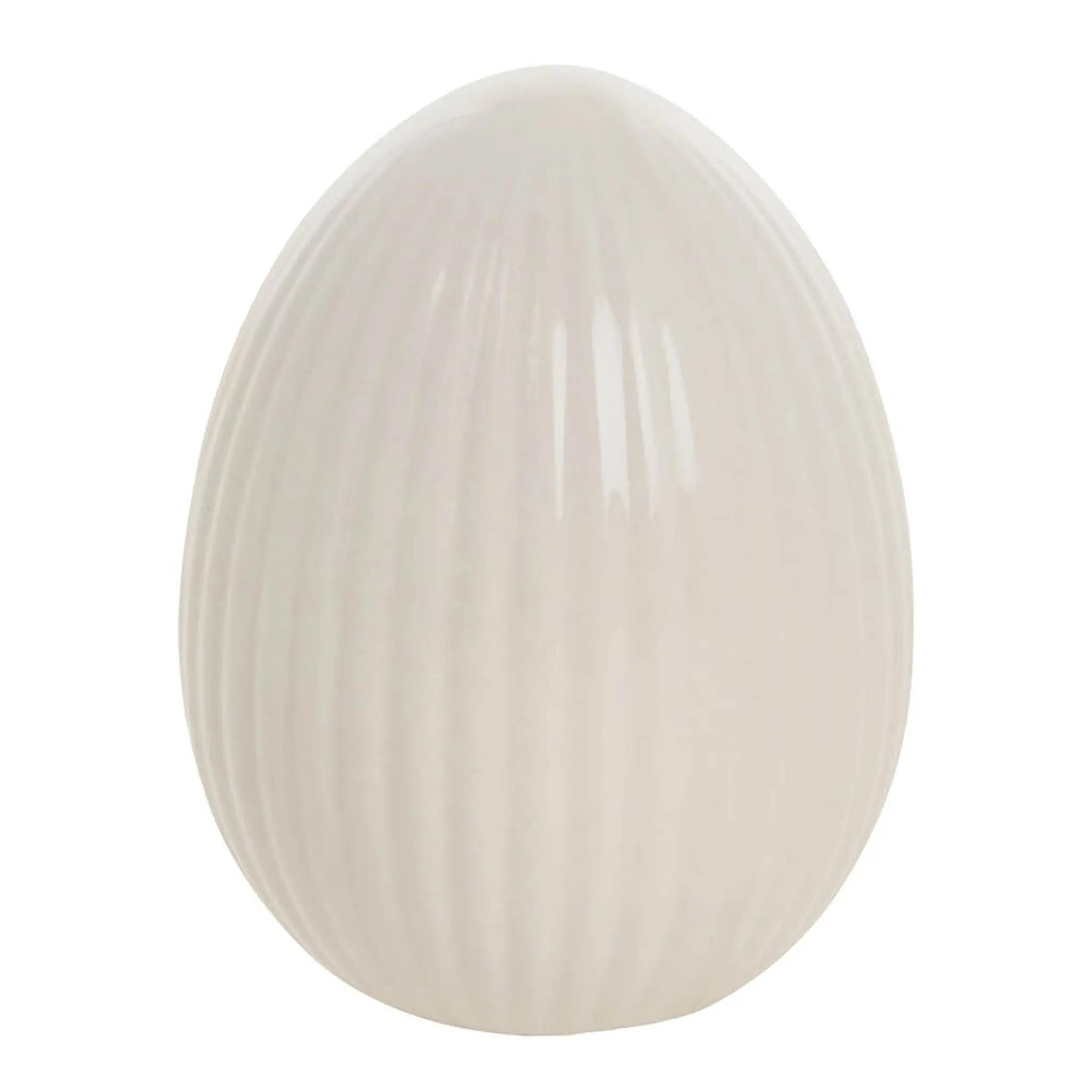 Lene Bjerre Delinne Pääsiäiskoriste kananmuna 7,7 cm Offwhite