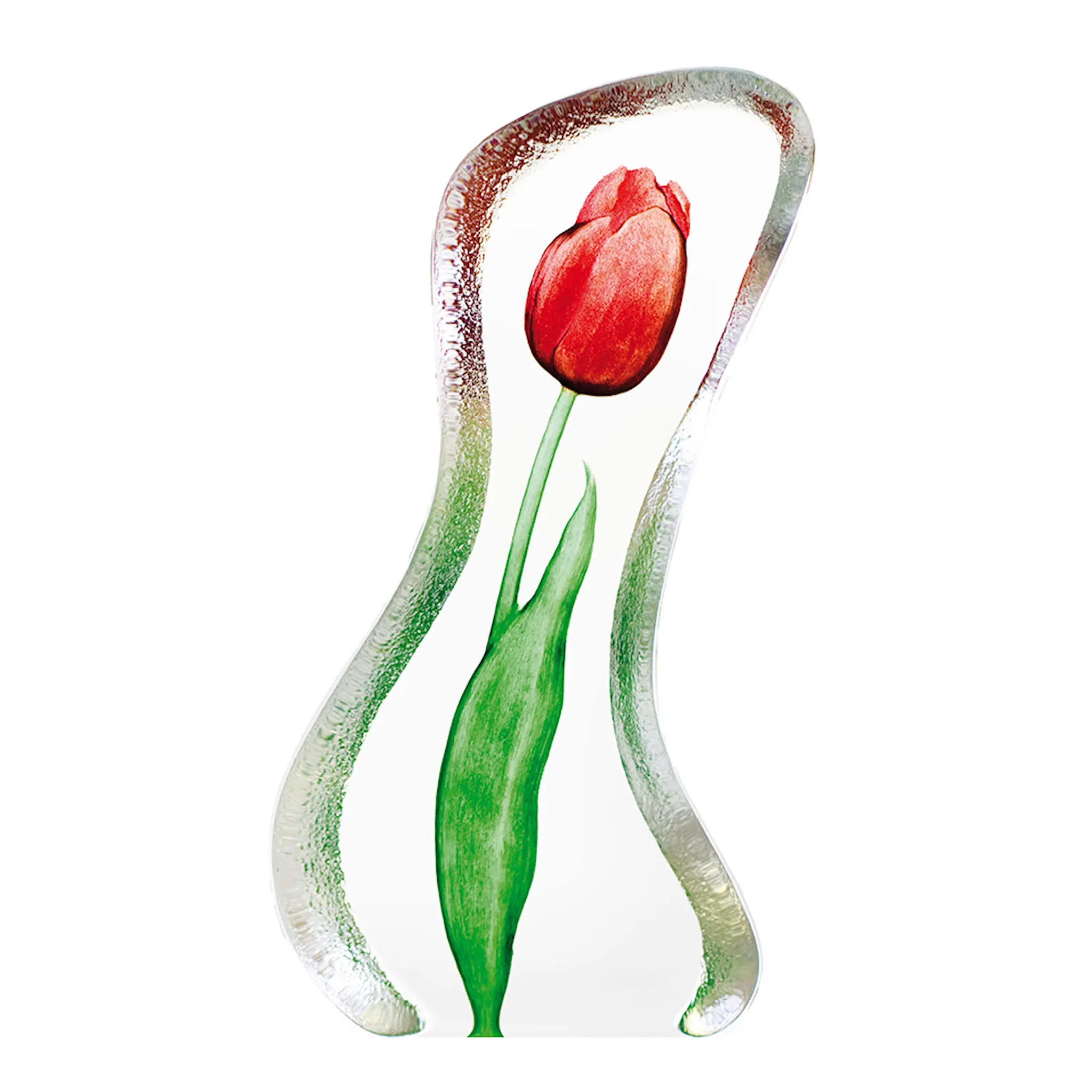 Målerås Floral Fantasy Tulpan Skulptur 18,5 cm Röd