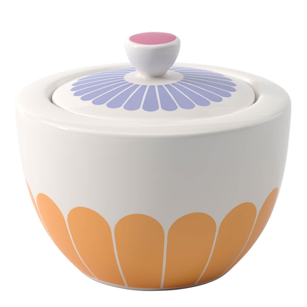 Villeroy & Boch - Fleur colour Sokerikulho 27 cl