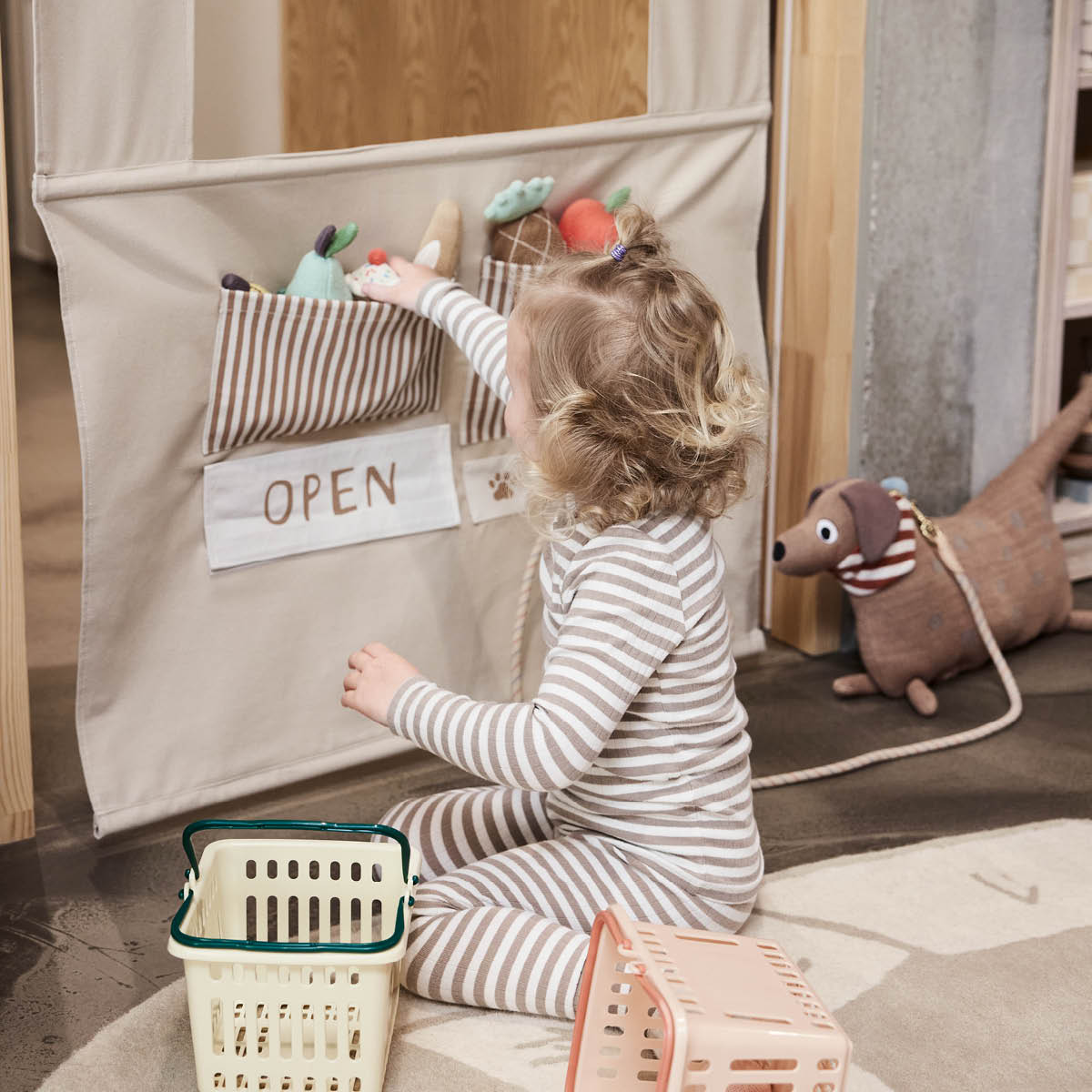 OYOY Yummy butik för upphängning 78x190 cm Multi