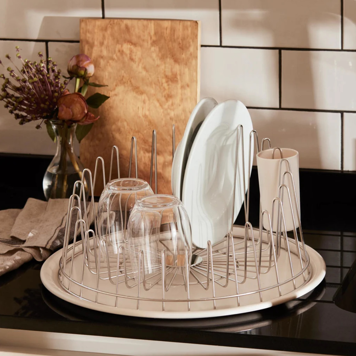 Alessi A Tempo diskställ 36,5 cm metall