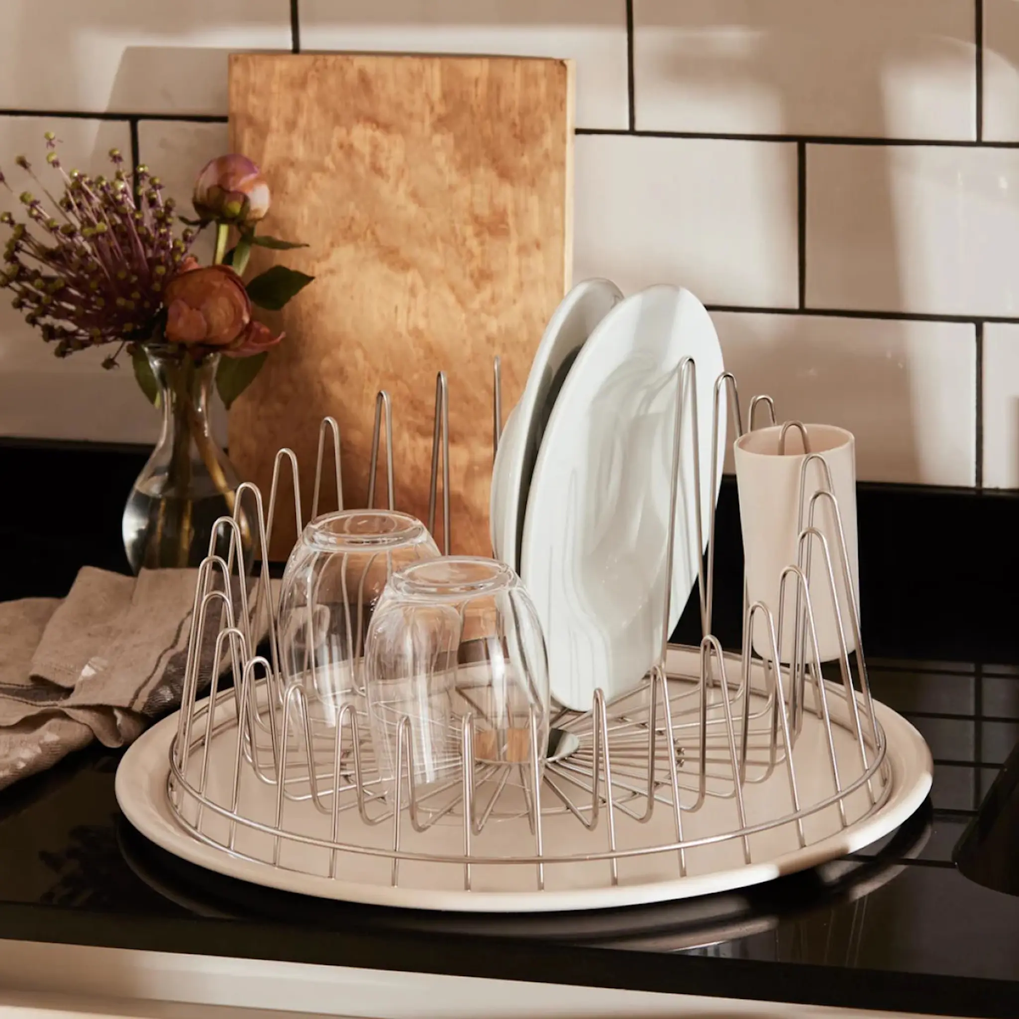 Alessi A Tempo diskställ 36,5 cm metall