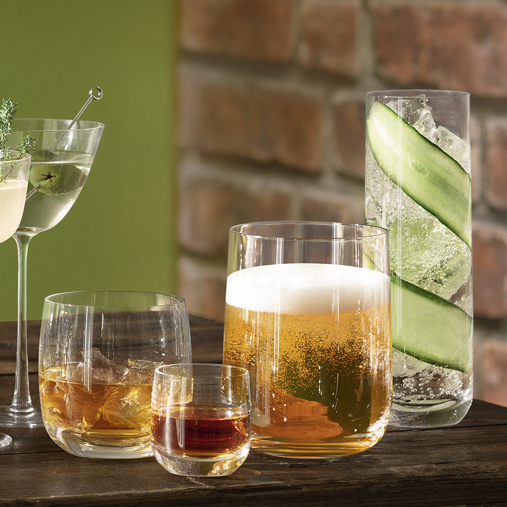 LSA International Borough longdrinkglass 42 cl 4 stk