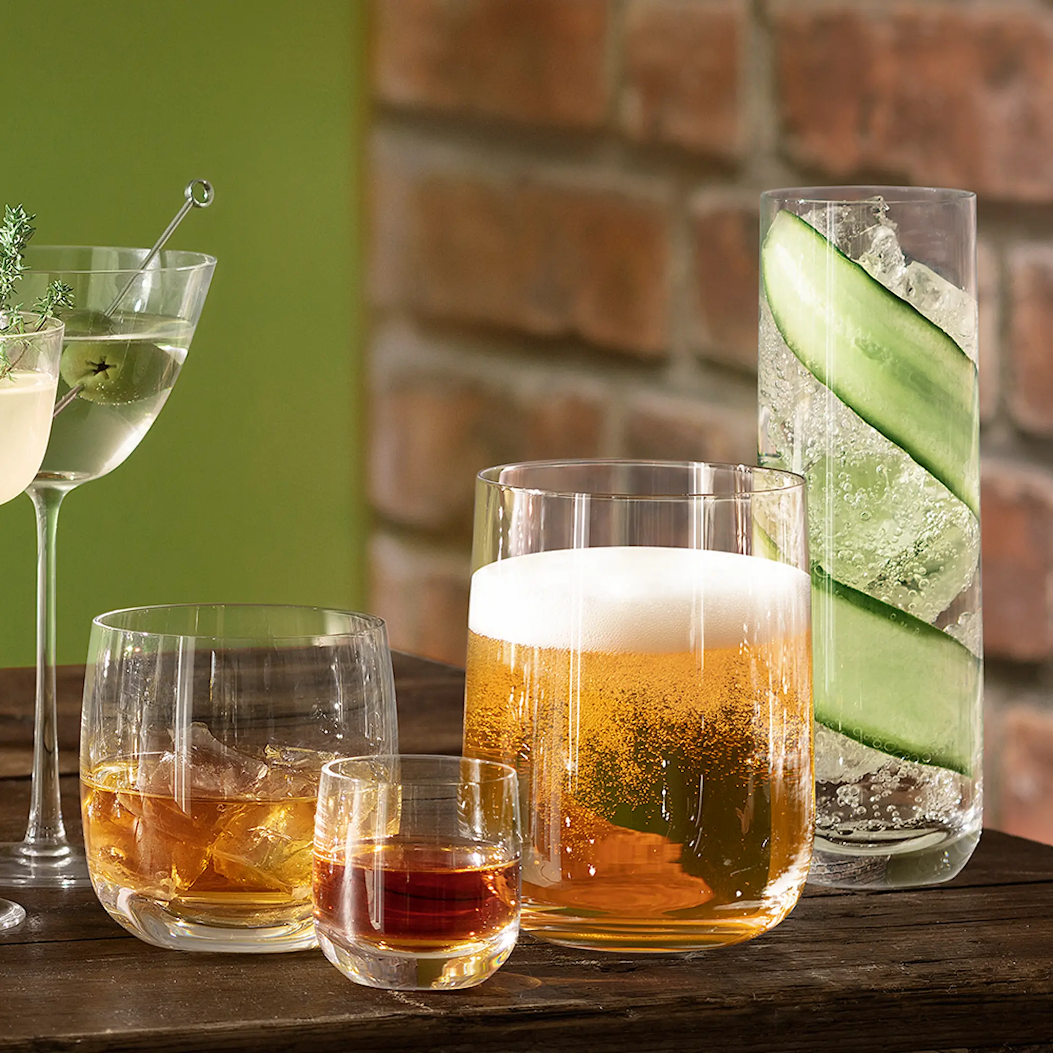 LSA International Borough Longdrink Lasi 42 cl 4 kpl