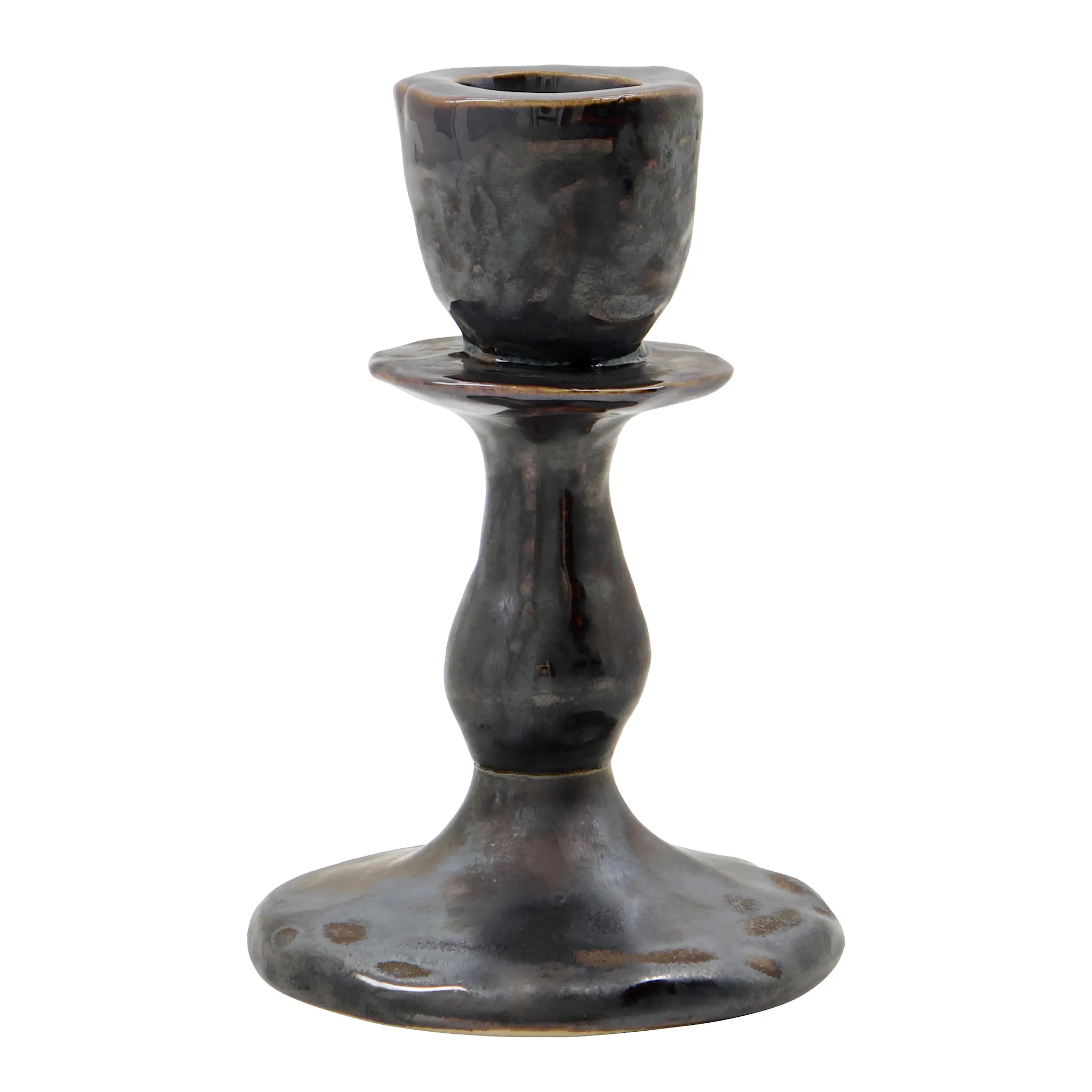 House Doctor Lucca ljusstake 12 cm svart