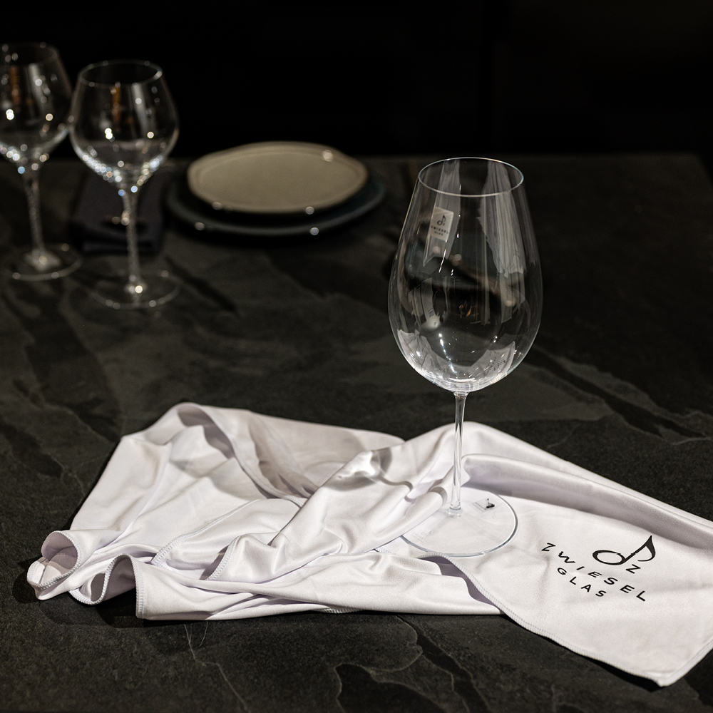 Zwiesel Glas Polerduk Vit/Svart