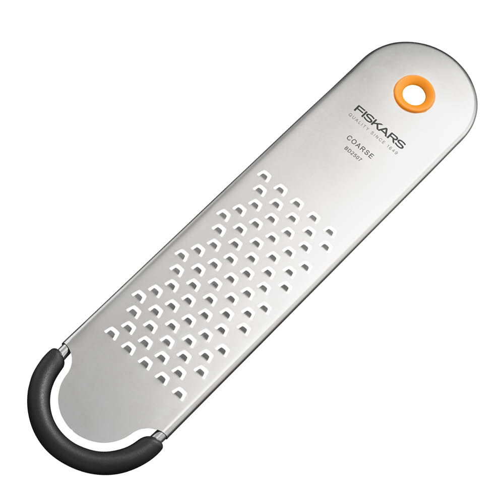 Fiskars Functional Form rivjern grovt 30,8 cm svart/rustfritt stål