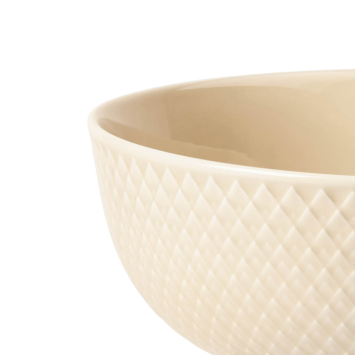 Lyngby Porcelæn Rhombe Earth Tarjoilukulho 22 cm Marble