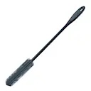 Flaskborste i silikon 45 cm antracitgrå