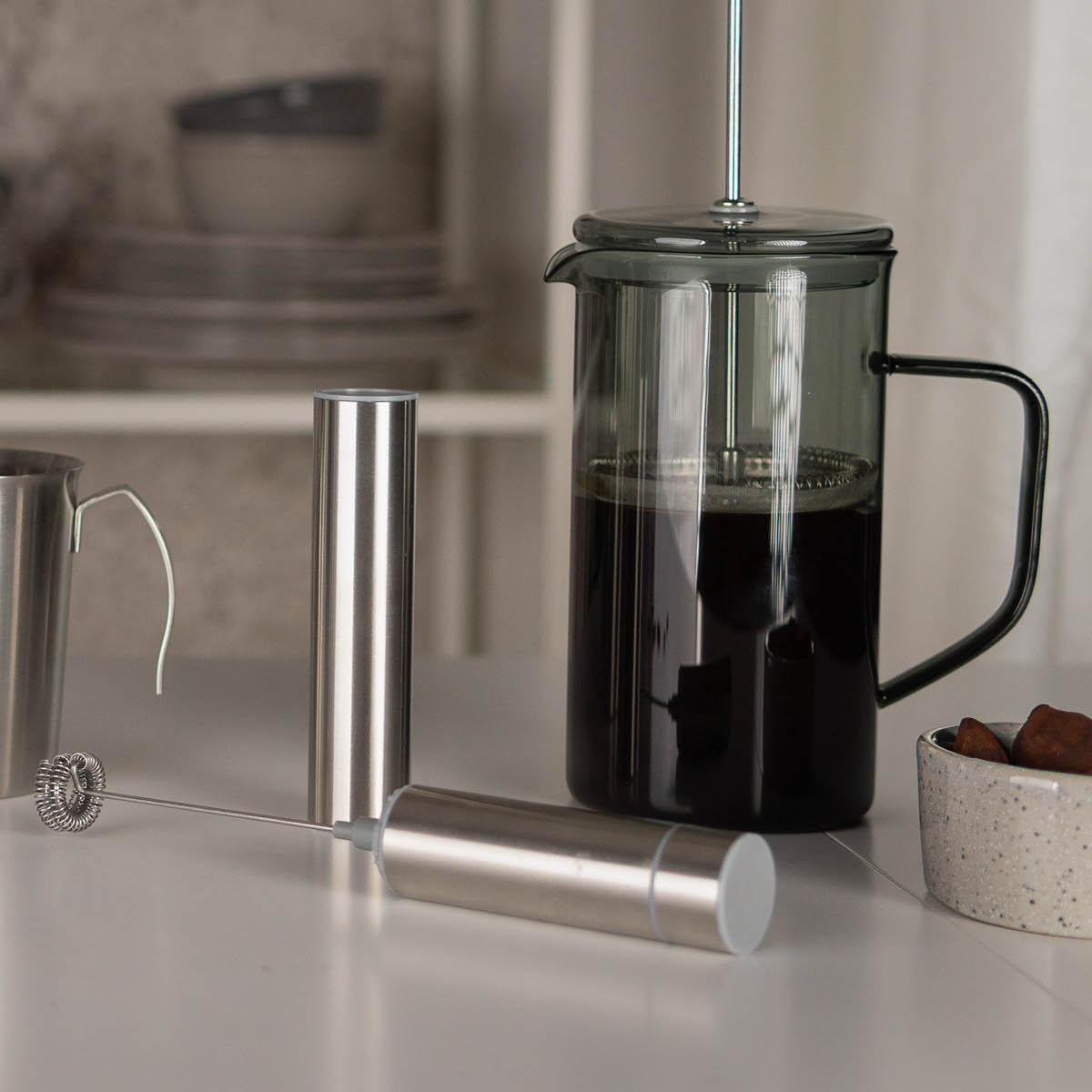 Modern House Lundi Pressopannu 21 cm Smoke