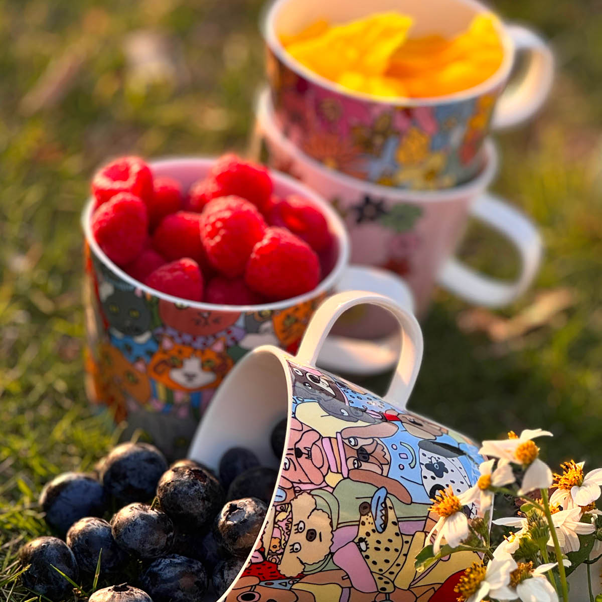 Modern House Anette Moi krus 27 cl blomster