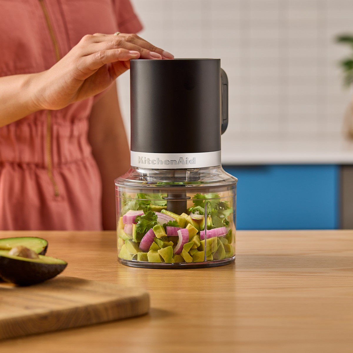 KitchenAid Go Cordless minihackare 5KTCR350 utan batteri Mattsvart