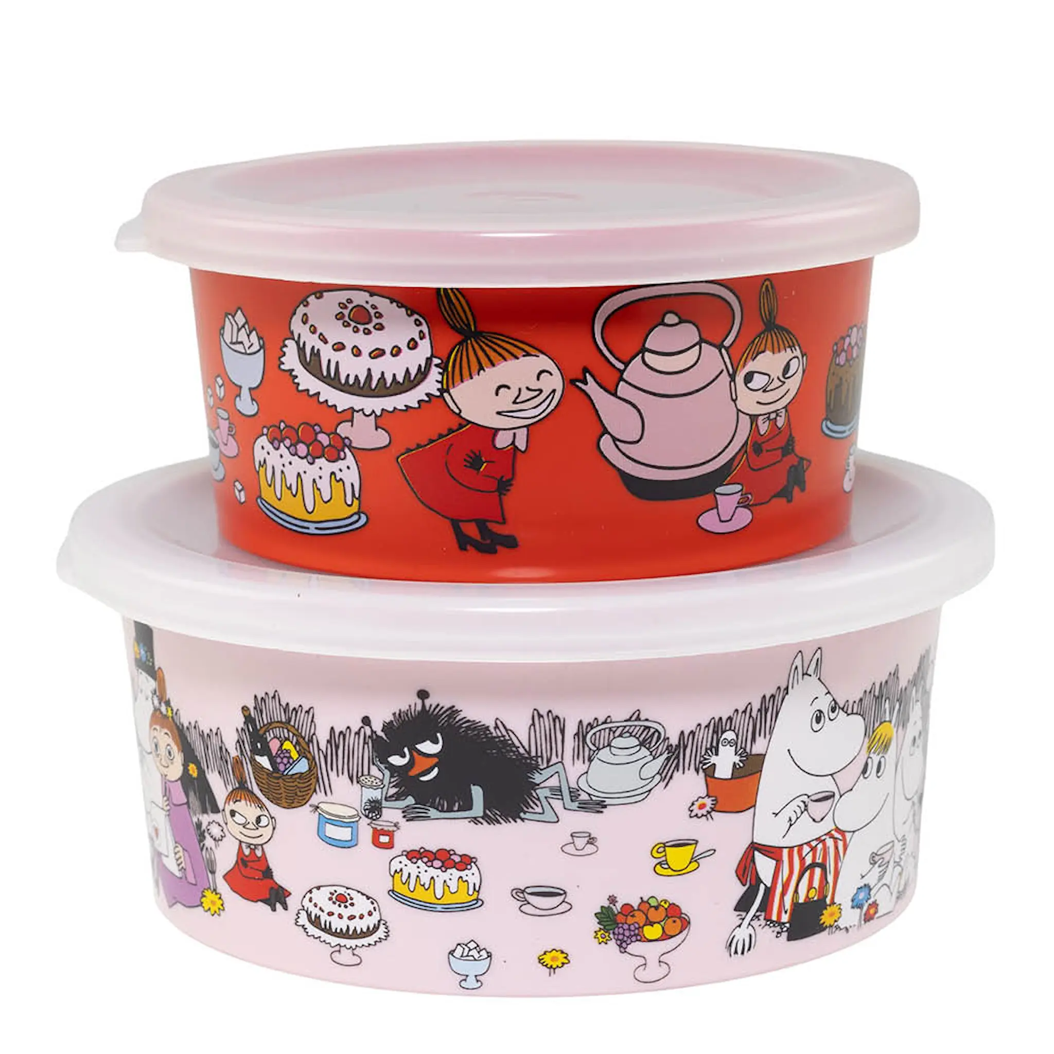 Rätt Start Mumin snack box 2-pack Picknick Lilla My