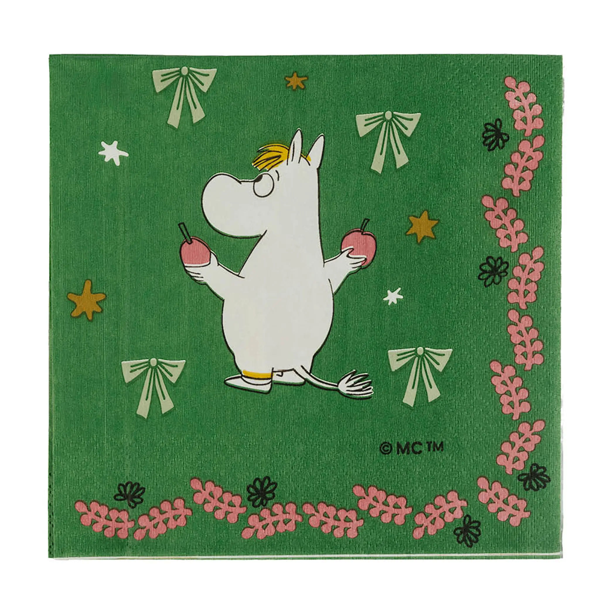 Moomin Arabia Mumin servetter 33x33 cm 20-pack Kärleksgåva