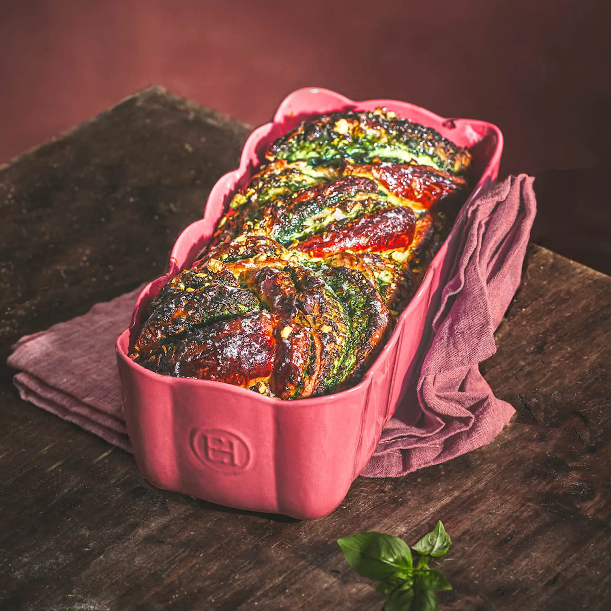 Emile Henry Madeleine Leipävuoka 29x9 cm 2 L Bubbelgum