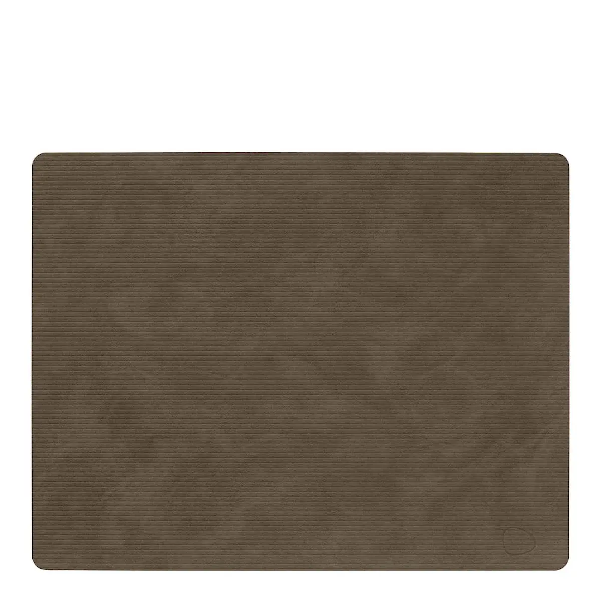 LIND DNA Square Corduroy bordstablett 35x45 cm caviar