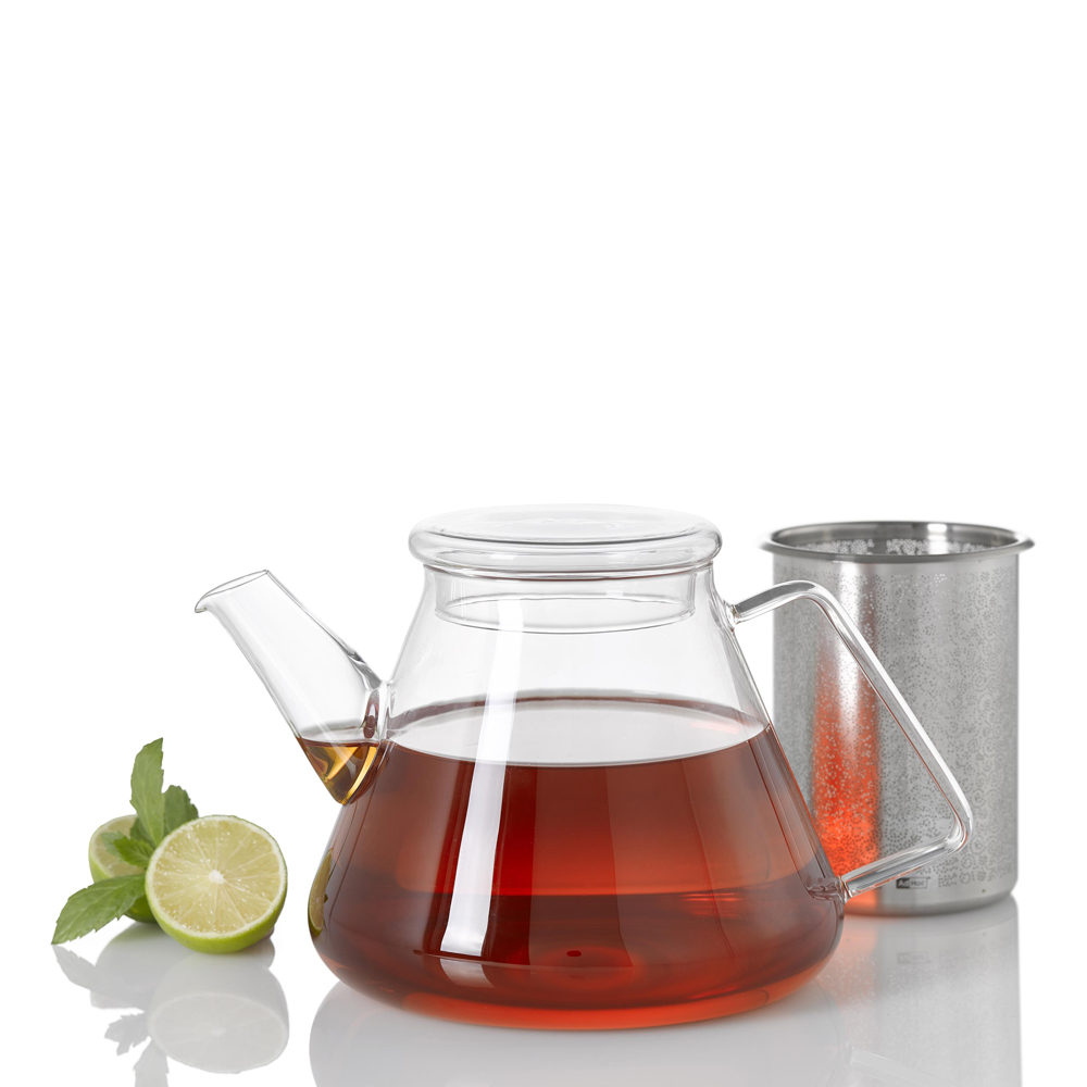 AdHoc Orient tekanna i glass 18x15 cm