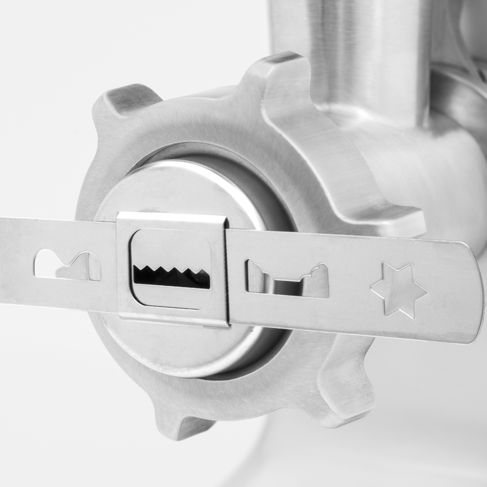 Caso Kjøttkvern FW2000 rustfritt stål