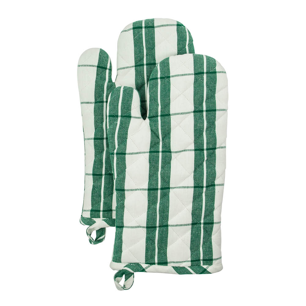 Nicolas Vahé Chef Grillihanska 18x33 cm 2 kpl Vihreä/Valkoinen