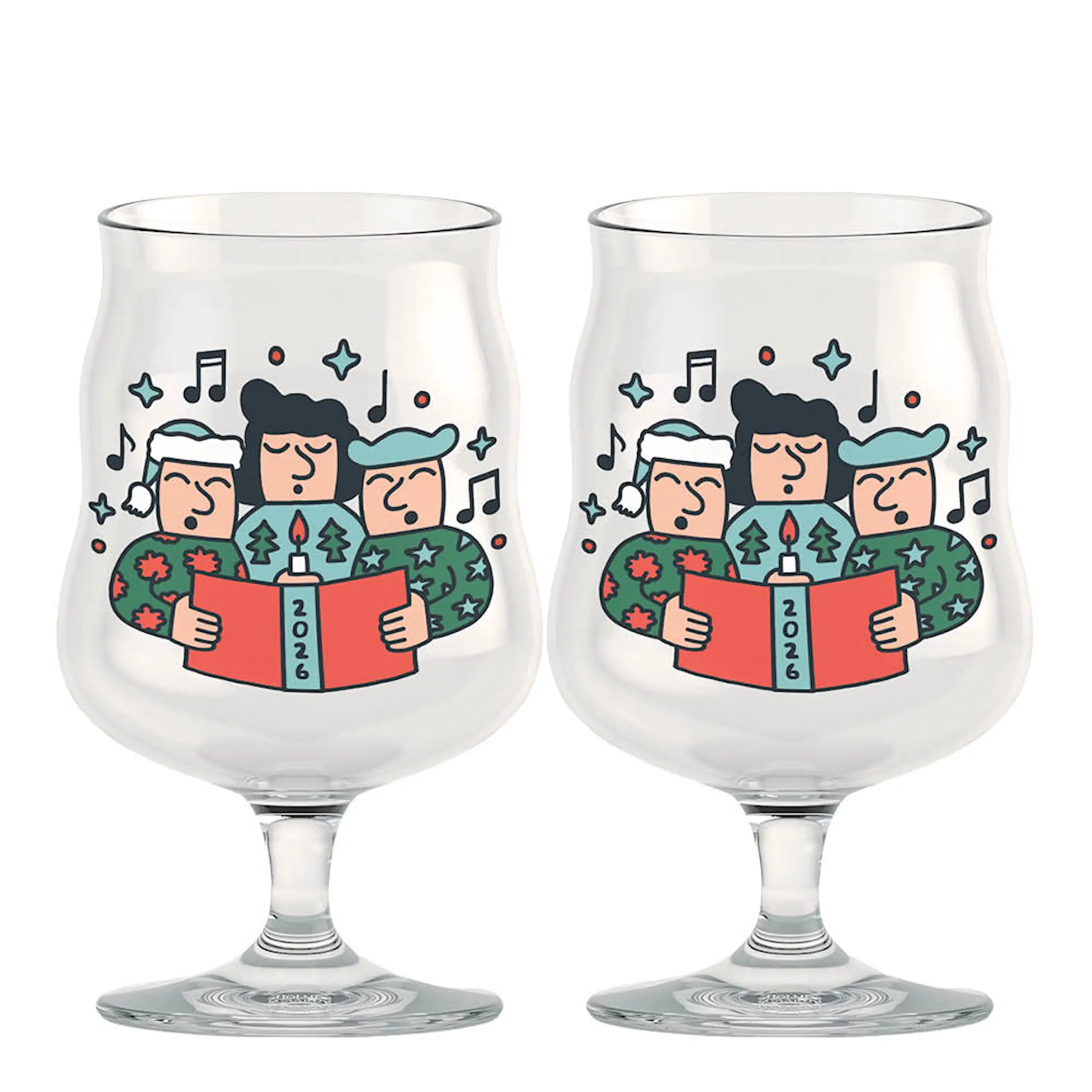 Holmegaard Mikkeller ölglas universal 2026 40 cl 2-pack