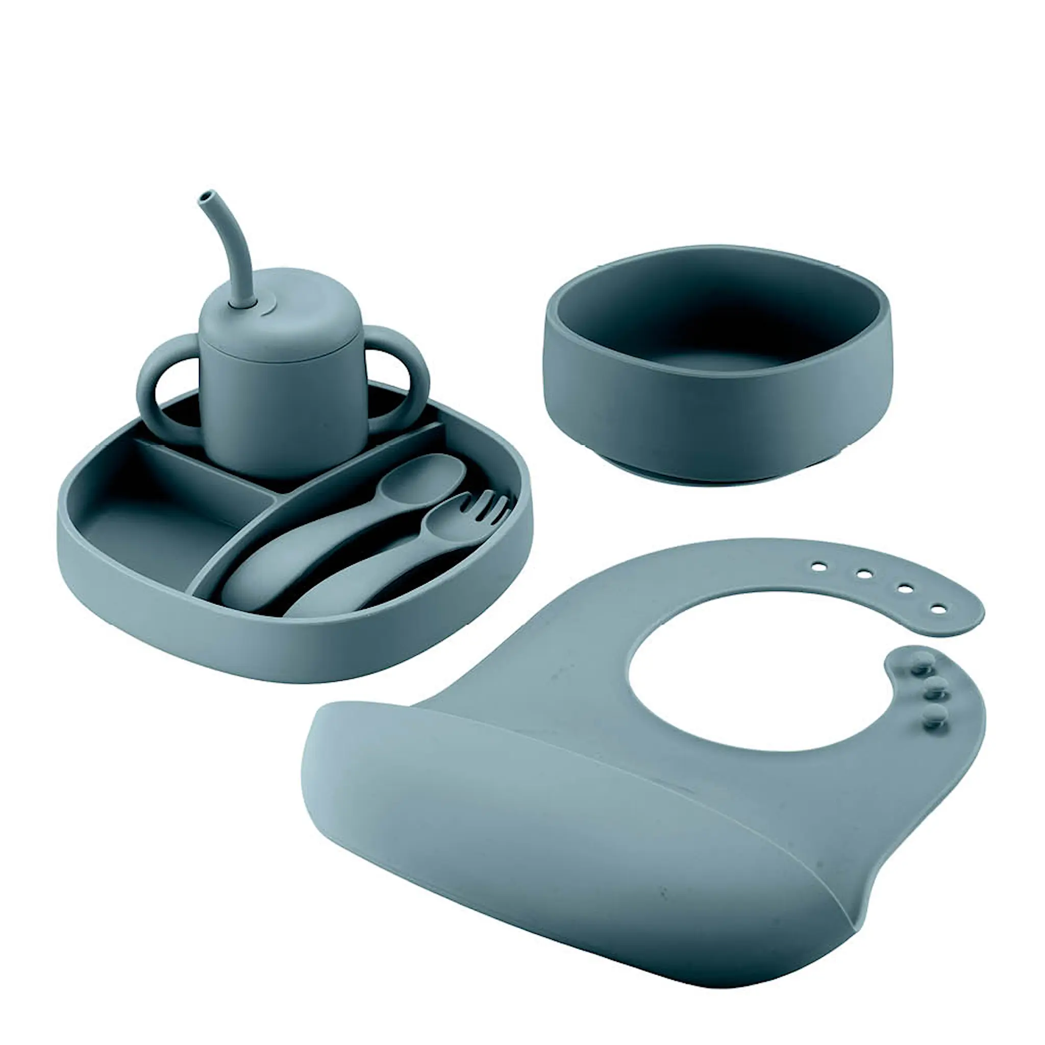 Modern House Chic Kids barnesett 6 deler 20/38 cl blå