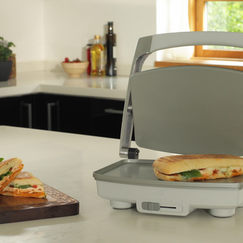 Breville Duraceramic paninigrill 3 skiver