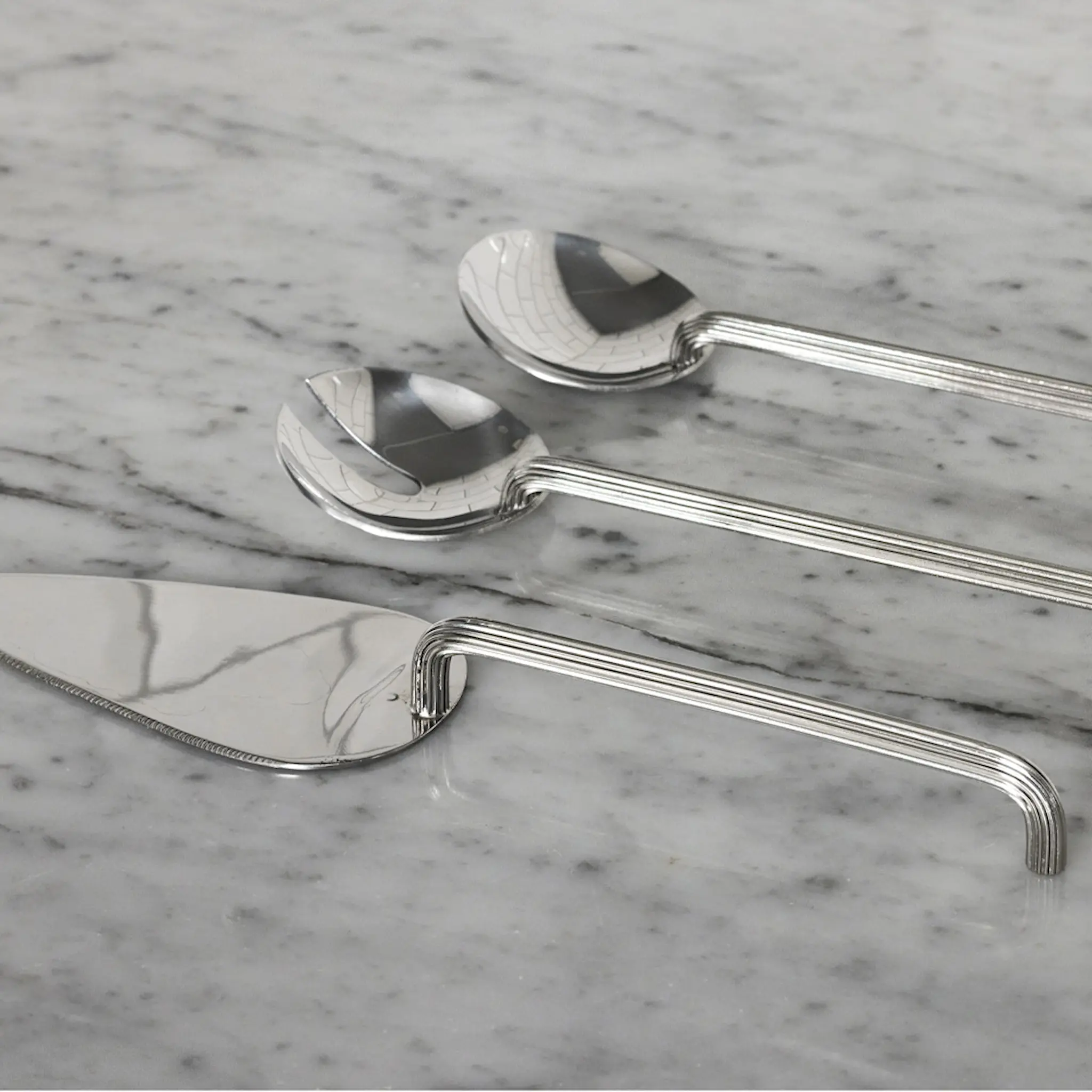 Sagaform Estelle Salladsbestick 21,5 cm Rostfri