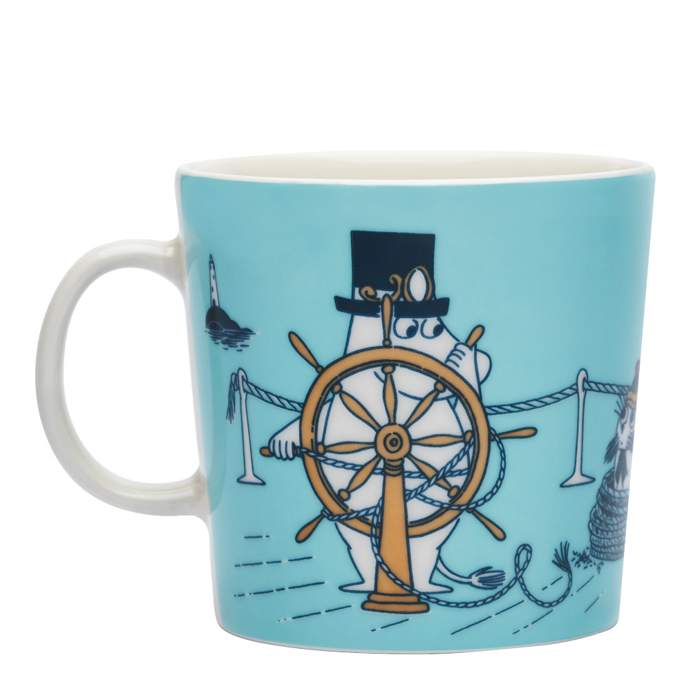 Moomin Arabia Muminmugg bokstav C 40 cl blå